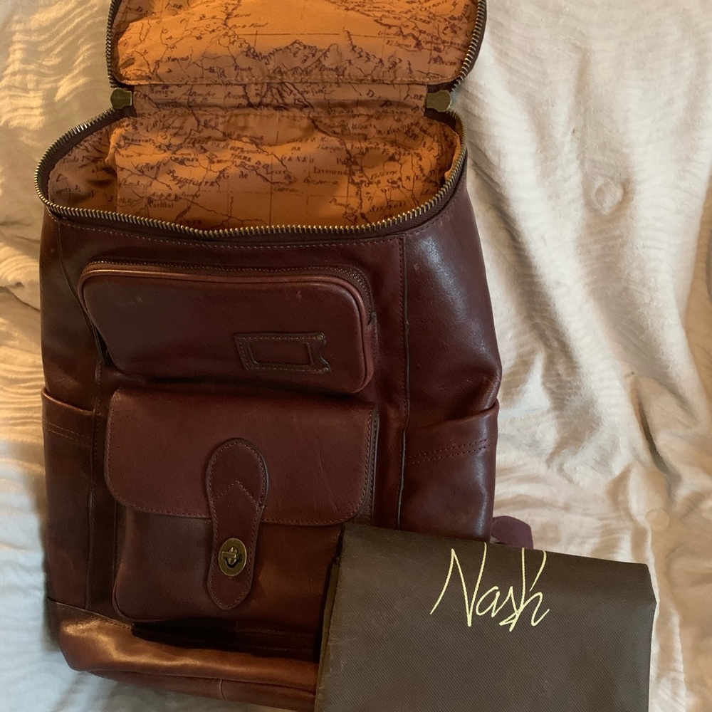 Patricia Nash Vintage Leather Backpack